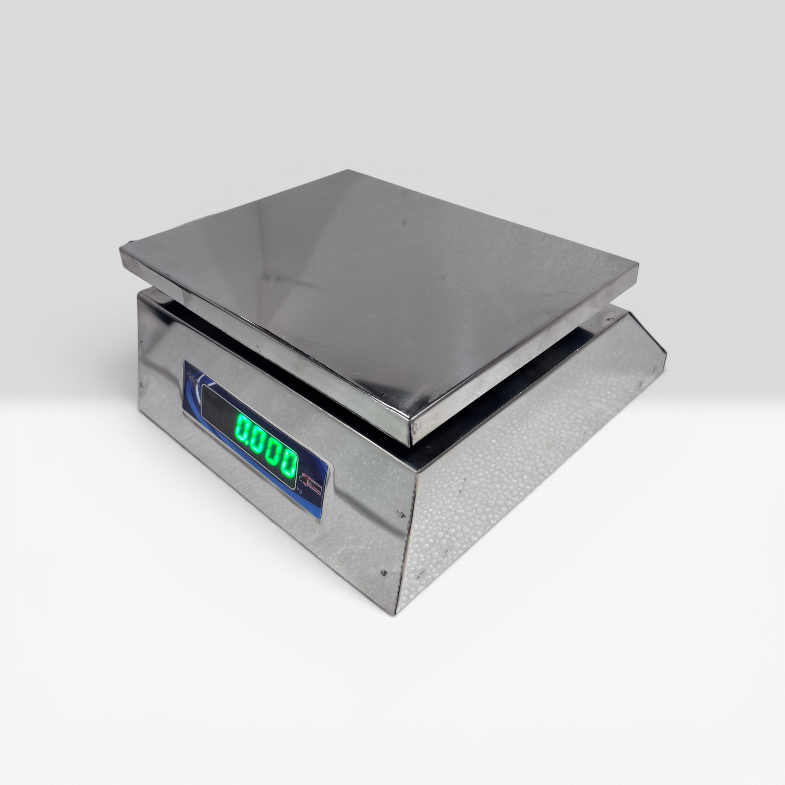 20 kg Electronic Table Top Weighing Scale | 175 × 225 mm Stainless Steel Full Body | 1 g Accuracy | Dual Display | Rechargeable Battery | Grocery, Retail & Industrial Use - Image 4