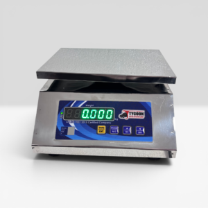 20 kg Electronic Table Top Weighing Scale | 175 × 225 mm Stainless Steel Full Body | 1 g Accuracy | Dual Display | Rechargeable Battery | Grocery, Retail & Industrial Use