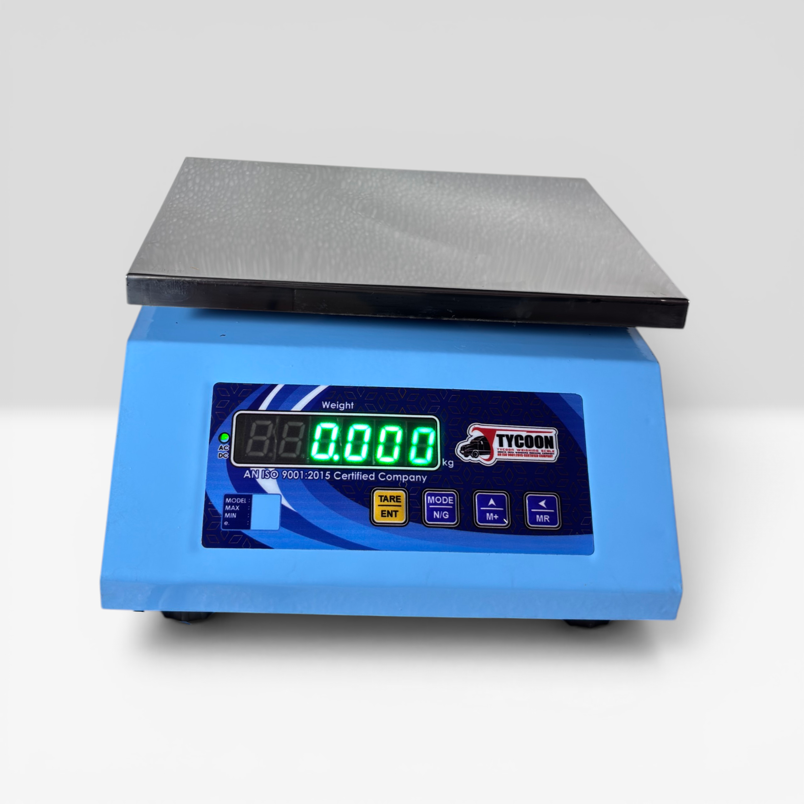20 kg Electronic Table Top Weighing Scale | 175 × 225 mm Stainless Steel Platform | 1 g Accuracy | Dual Display | Rechargeable Battery | Grocery, Retail & Industrial Use - Image 10