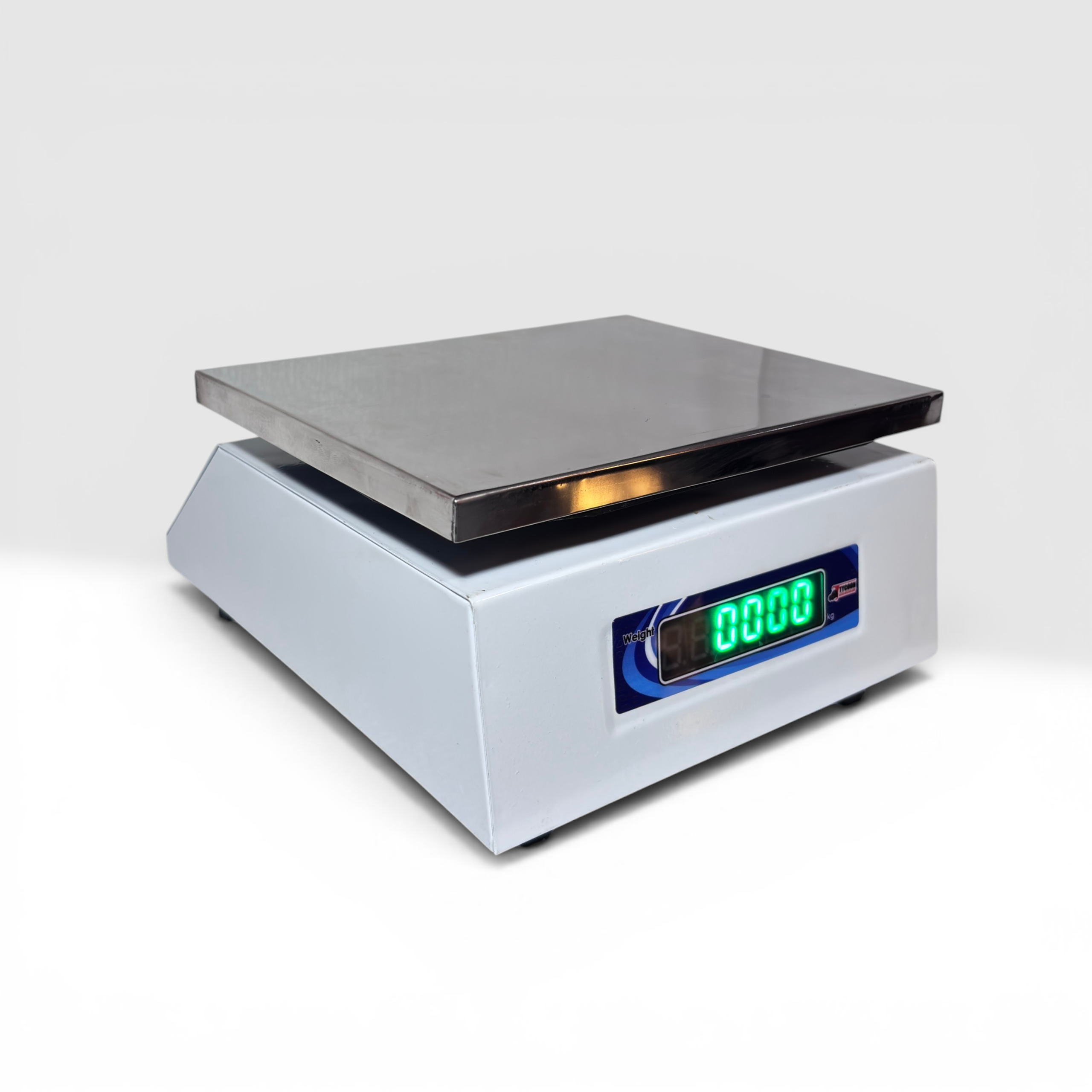 20 kg Electronic Table Top Weighing Scale | 175 × 225 mm Stainless Steel Platform | 1 g Accuracy | Dual Display | Rechargeable Battery | Grocery, Retail & Industrial Use - Image 3