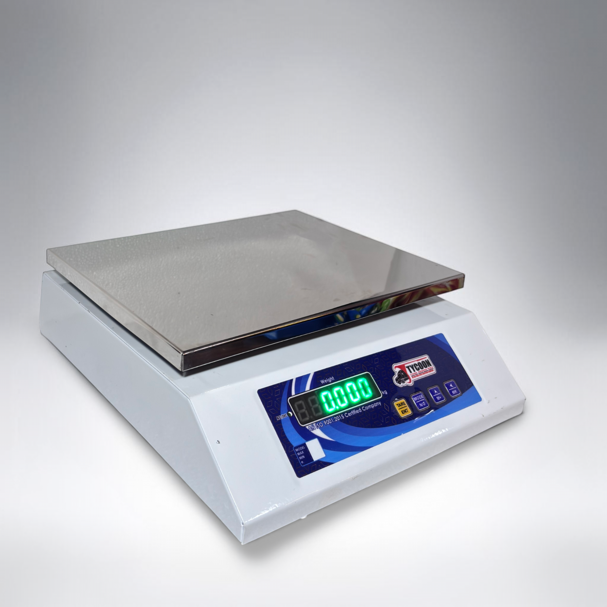 30 kg Electronic Table Top Weighing Scale | 1 g Accuracy | 250 x 300 mm Stainless Steel Platter | Dual Display | Heavy Duty MS Body | Rechargeable Battery - Image 5