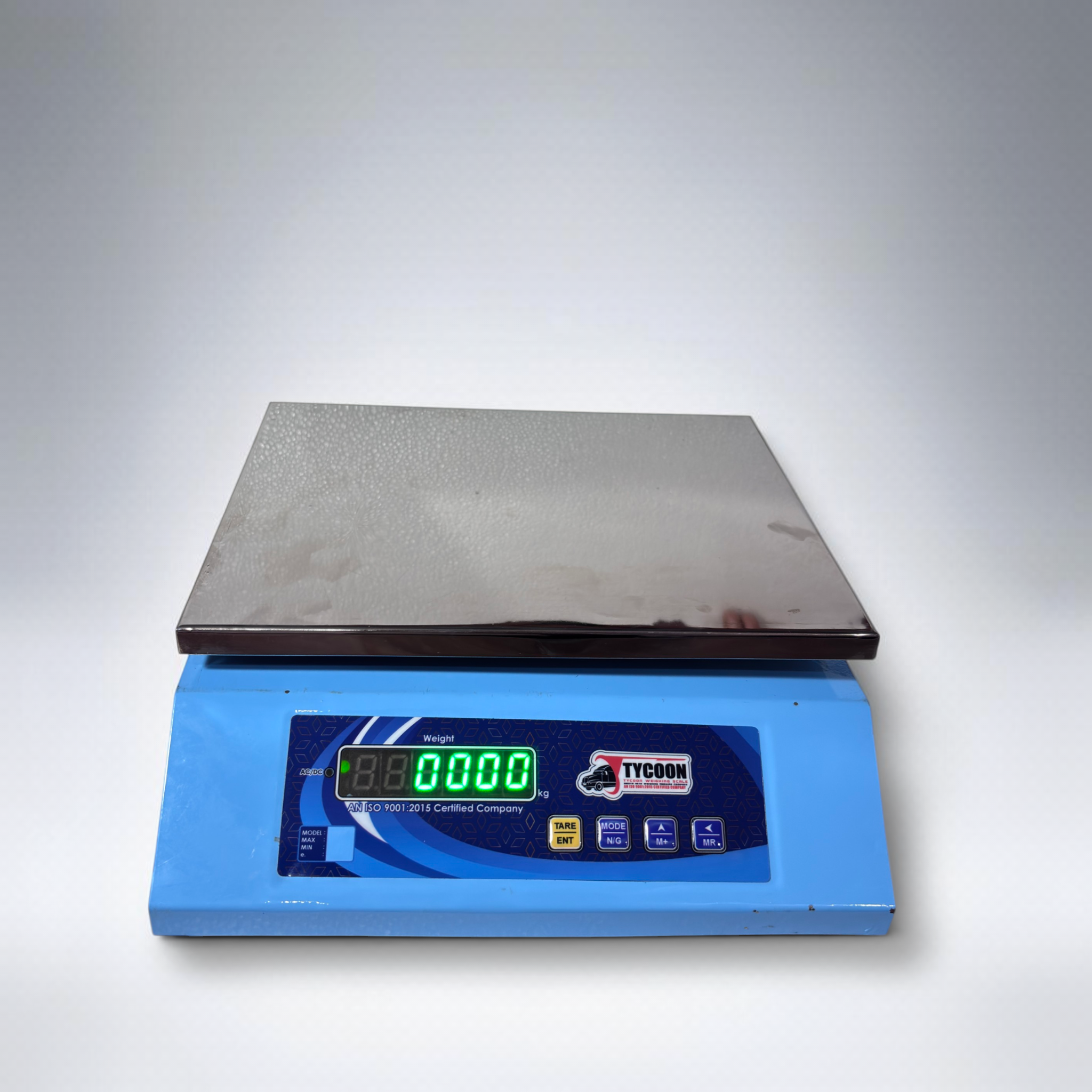 30 kg Electronic Table Top Weighing Scale | 1 g Accuracy | 250 x 300 mm Stainless Steel Platter | Dual Display | Heavy Duty MS Body | Rechargeable Battery - Image 10