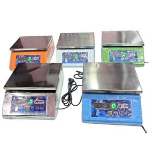 10 kg Electronic Weighing Scale (Table Top ) | 140 x 160 mm Stainless Steel Top Plate | 1 g High Accuracy | Dual Display | Rechargeable Battery | Grocery, Retail & Industrial Counter Scale