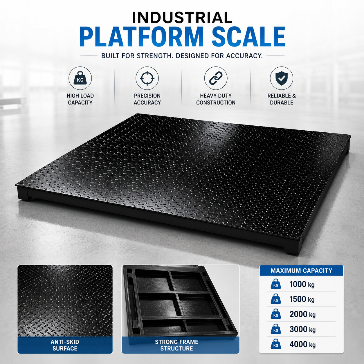 TYCOON Industrial Platform Scale quality